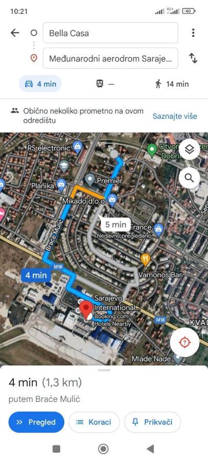Apartment Bella Casa Free Parking Сараево Екстериор снимка